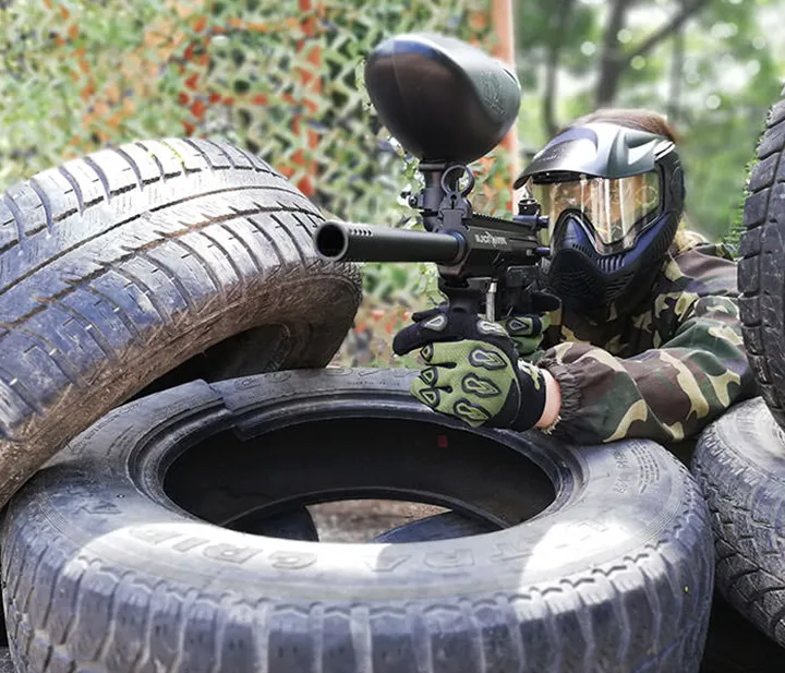 Tradycyjny paintball w LaserCity Lublin